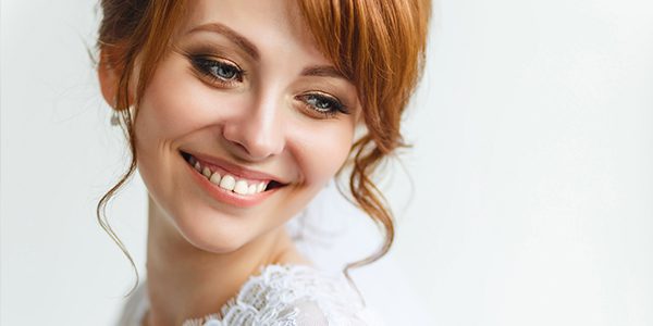 Woman with gorgeous smile